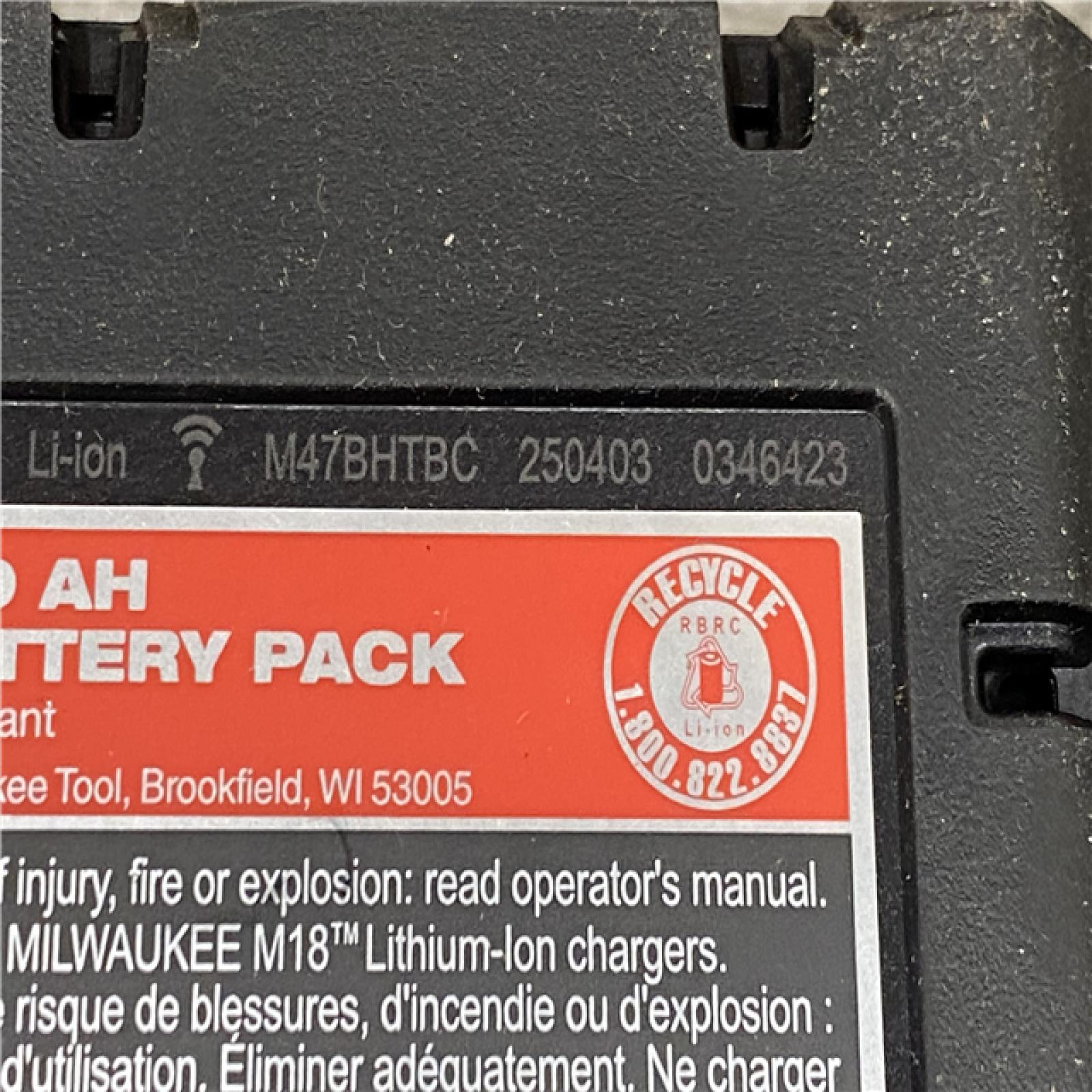 AS-IS Milwaukee FUEL 18V Lithium-Ion Brushless Cordless 1/2 in. Hammer Drill Driver Kit