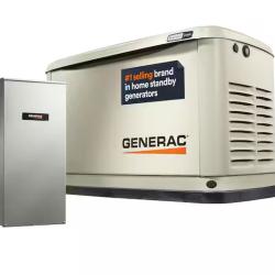 DALLAS LOCATION - Generac 24,000 Watt - Dual Fuel Air- Cooled Whole House Home Standby