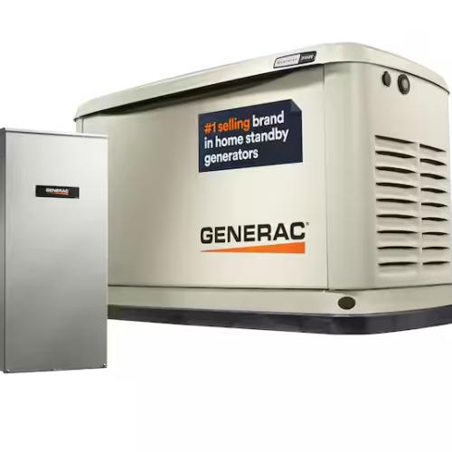 DALLAS LOCATION - Generac 24,000 Watt - Dual Fuel Air- Cooled Whole House Home Standby