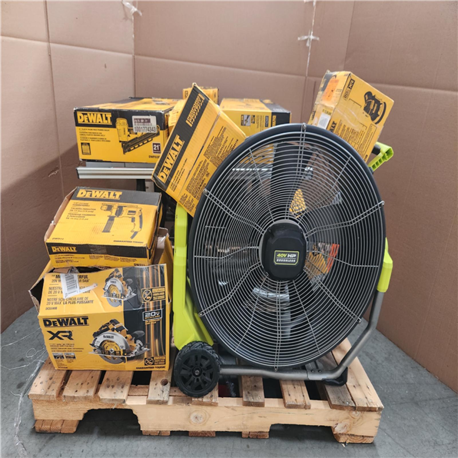 CALIFORNIA AS-IS TOOL PALLET