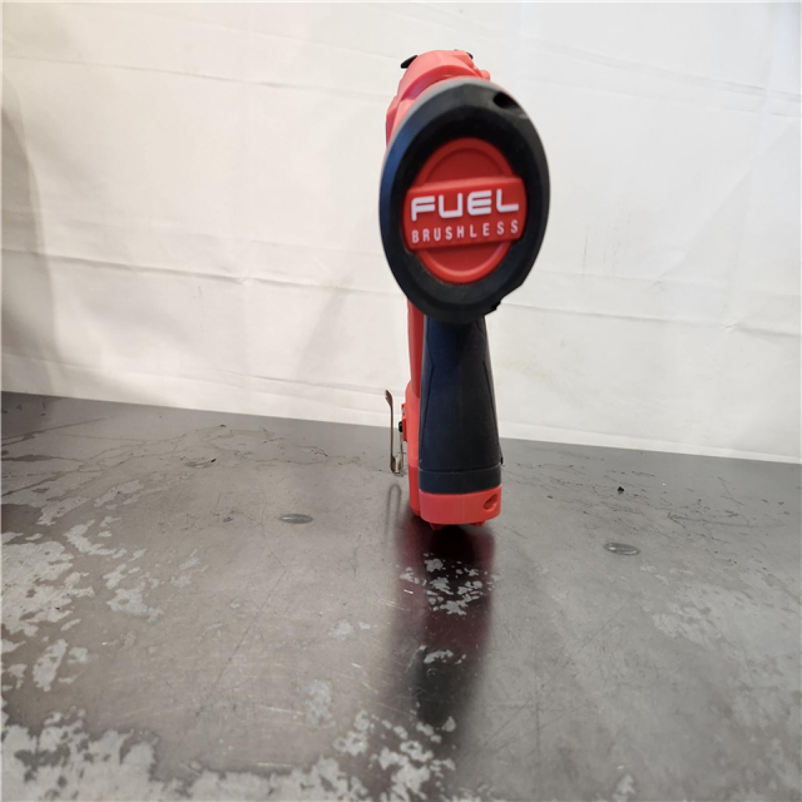 AS-IS- M12 FUEL 12-Volt Lithium-Ion Brushless Cordless 18-Guage Compact Brad Nailer (Tool Only)