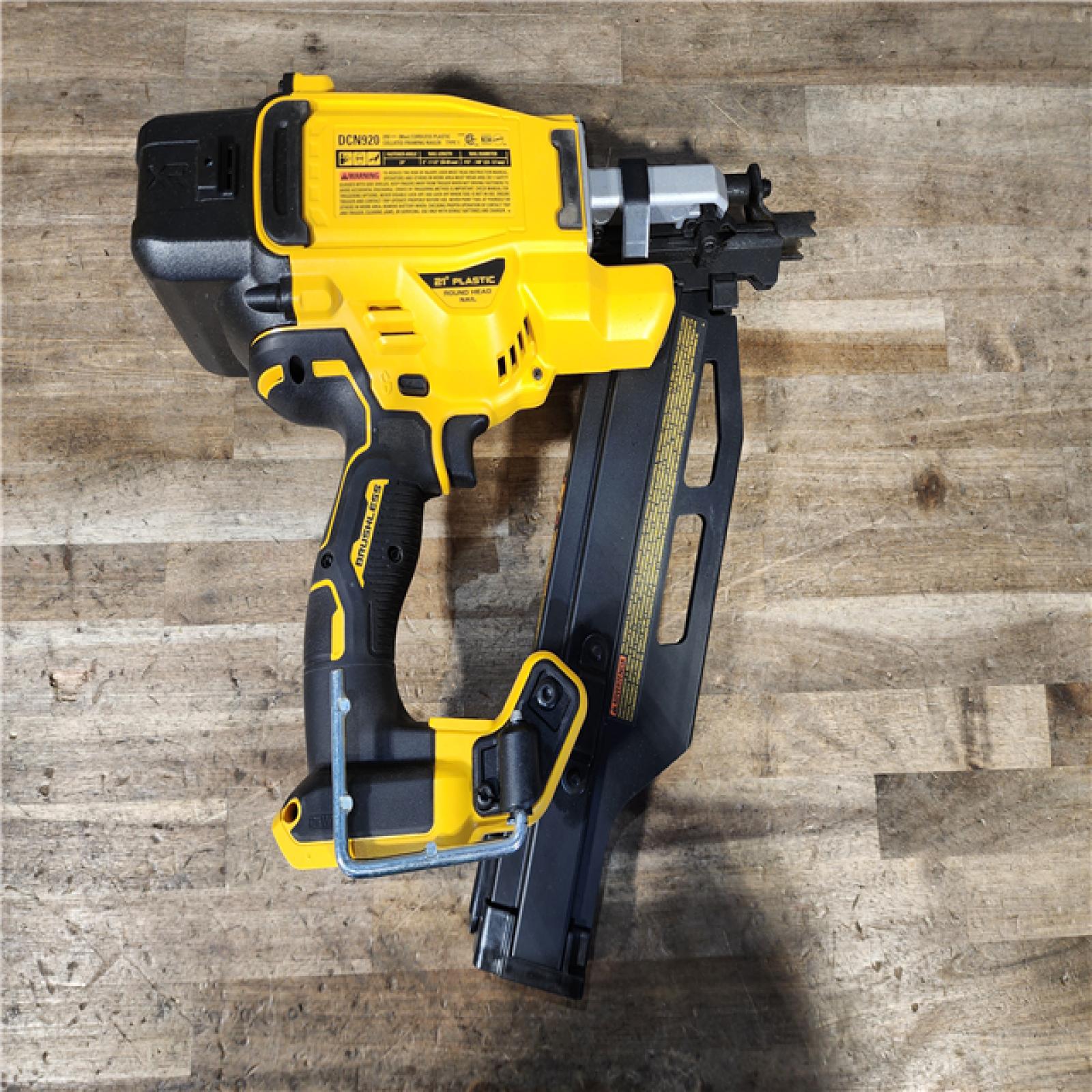 HOUSTON LOCATION - AS-IS DEWALT 20-Volt 21° Cordless Framing Nailer (Tool-Only)