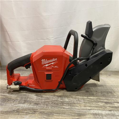 AS-IS Milwaukee FUEL ONE-KEY 18V Lithium-Ion Brushless Cordless 9 in. Cut Off Saw (Tool-Only)