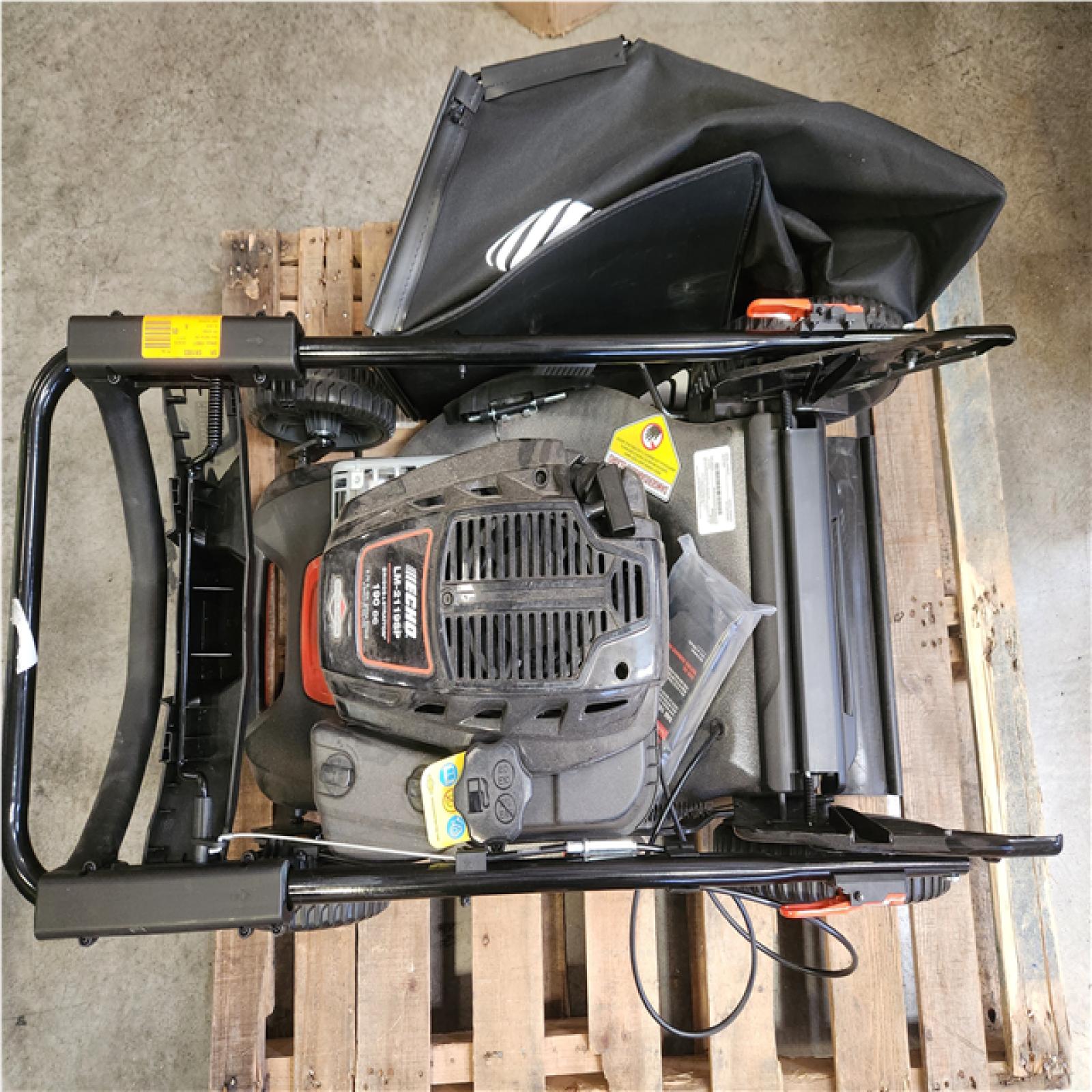 Phoenix LIKE NEW ECHO 21 in. 190 cc Briggs and Stratton Gas 3-in-1 Dual Blade RWD Self-Propelled Lawn Mower with Single Lever Deck Adjustment