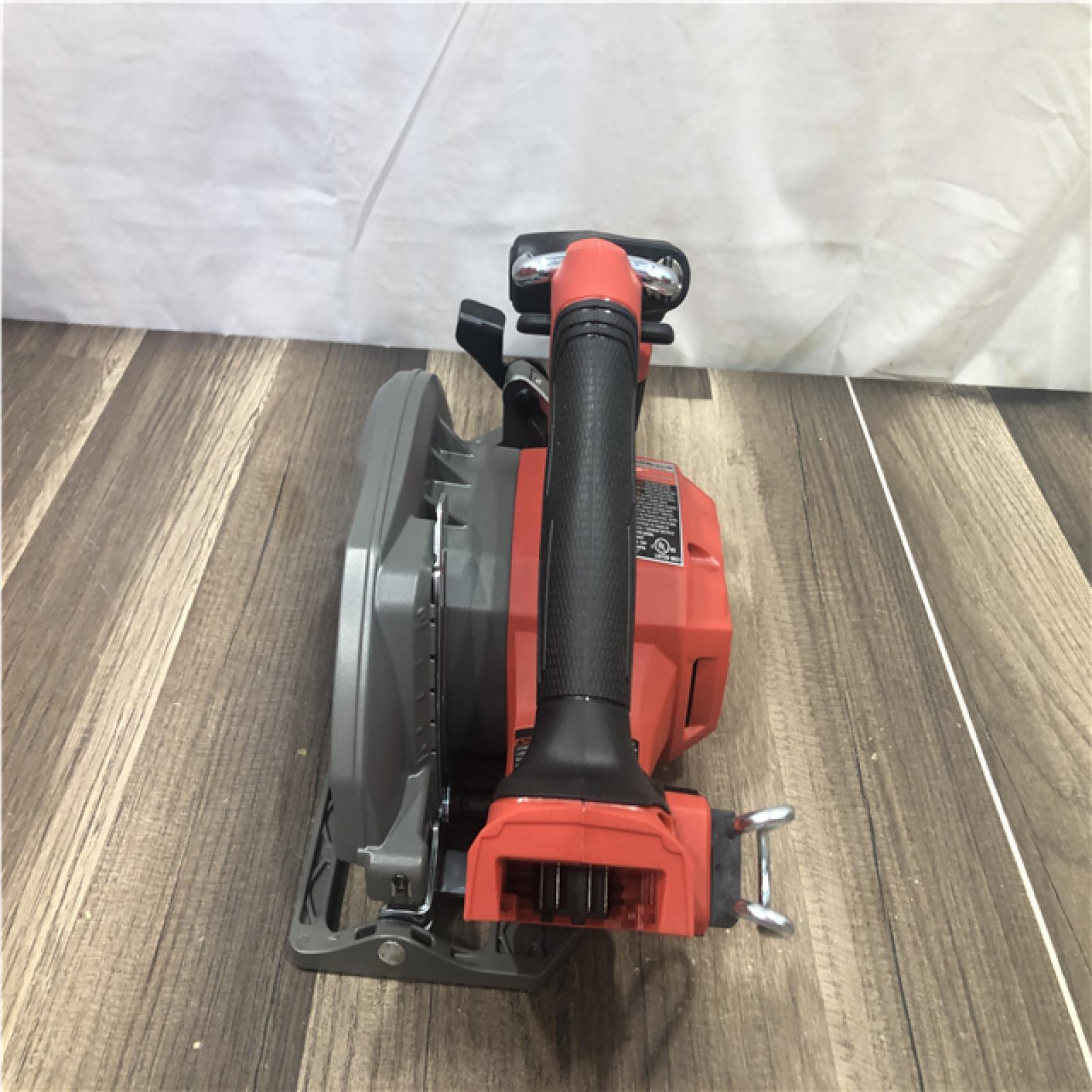 AS-IS Milwaukee FUEL 18V Lithium-Ion Brushless Cordless 6-1/2 in. Circular Saw (Tool-Only)