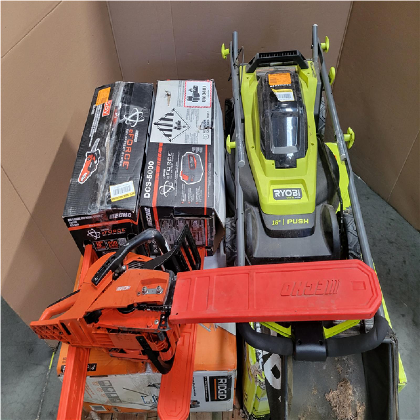 CALIFORNIA AS-IS OUTDOOR POWER EQUIPMENT