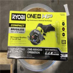 LIKE NEW! - RYOBI ONE+ HP 18V Brushless Cordless Compact Cut-Off Tool (Tool Only)