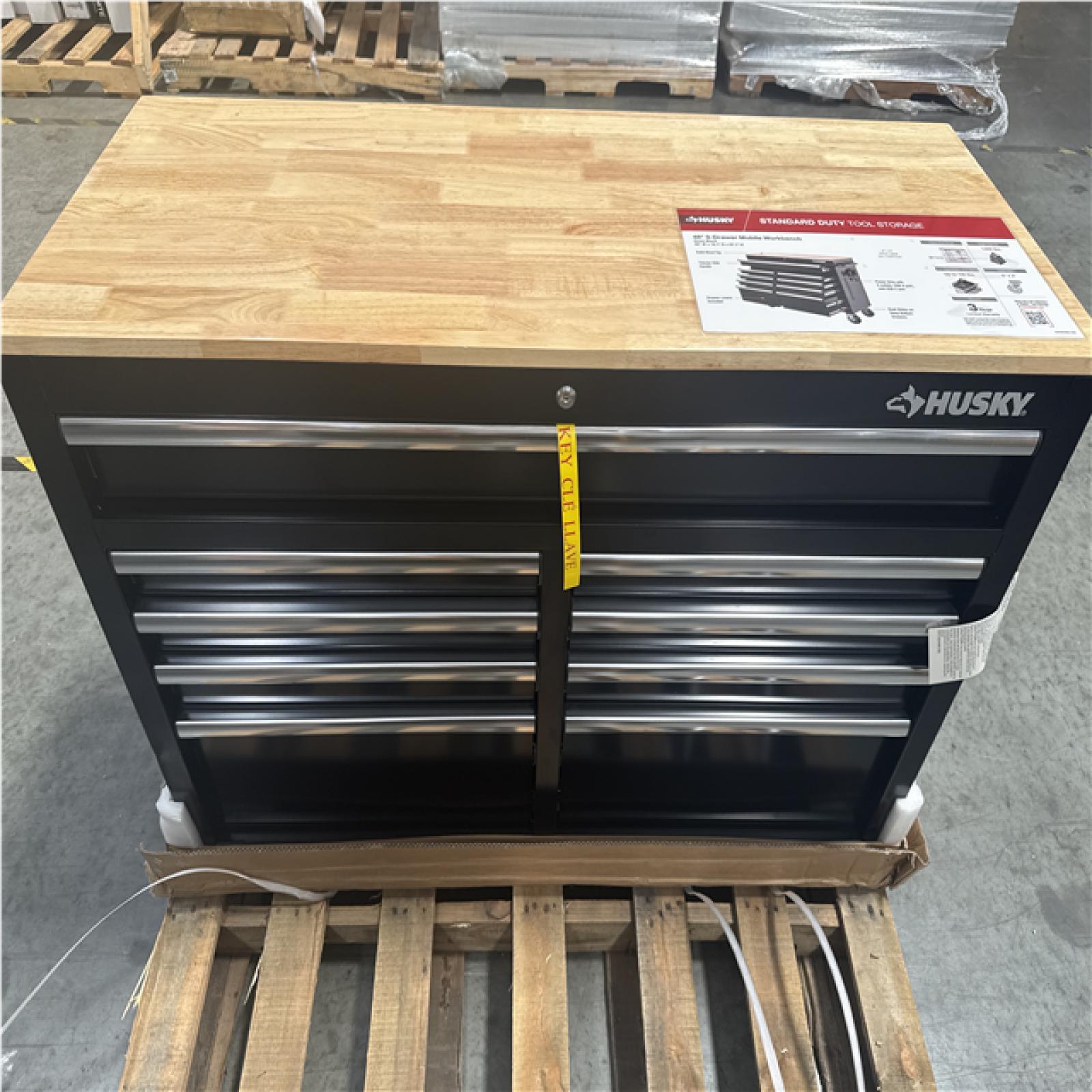 CALIFORNIA AS IS HUSKY 9 DRAWER WORKBENCH