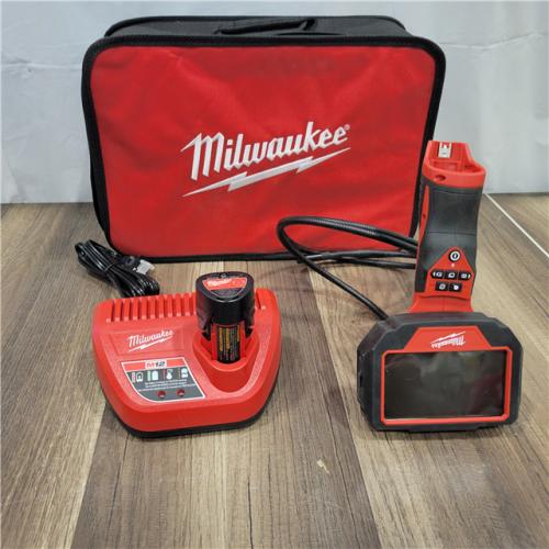 AS-IS  Milwaukee M12 12V Lithium-Ion Cordless M-SPECTOR 360-Degree 4 Ft. Inspection Camera Kit
