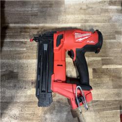 Houston Location AS-IS Milwaukee FUEL 18-Volt Lithium-Ion Brushless Cordless Gen II 18-Gauge Brad Nailer (Tool-Only)