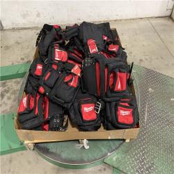 Dallas Location - NEW- Milwaukee General Contractor Work Waist Tool Belt with Suspension Rig(Lot Of 12)