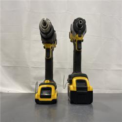 AS-IS - DEWALT ATOMIC 20-Volt Lithium-Ion Cordless 2-Tool Combo