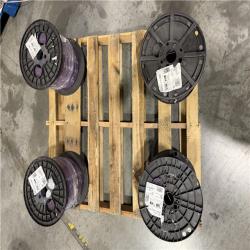 DALLAS LOCATION - AS-IS Southwire 2,500 ft. 12 Purple Solid CU THHN Wire(4 SPOOLS) (SEE NOTES)