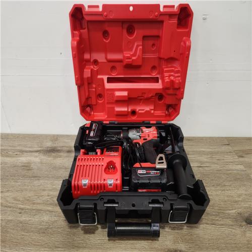 Phoenix Location NEW Milwaukee M18 FUEL 18-Volt Lithium-Ion Brushless Cordless 1/2 in. Hammer Drill/Driver with 5.0 Ah Starter Kit