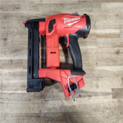 HOUSTON LOCATION - AS-IS MILWAUKEE FUEL 18-Volt Lithium-Ion Brushless Cordless 18-Gauge 1/4 in. Narrow Crown Stapler (Tool-Only)