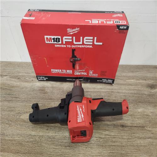 Phoenix Location NEW Milwaukee M18 FUEL 18V Lithium-Ion Brushless Cordless 1/2 in. Mud Mixer (Tool-Only)
