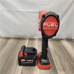AS-IS- Milwaukee M18 1/2 in. Cordless Brushless High Torque Impact Wrench Kit (Battery & Charger)