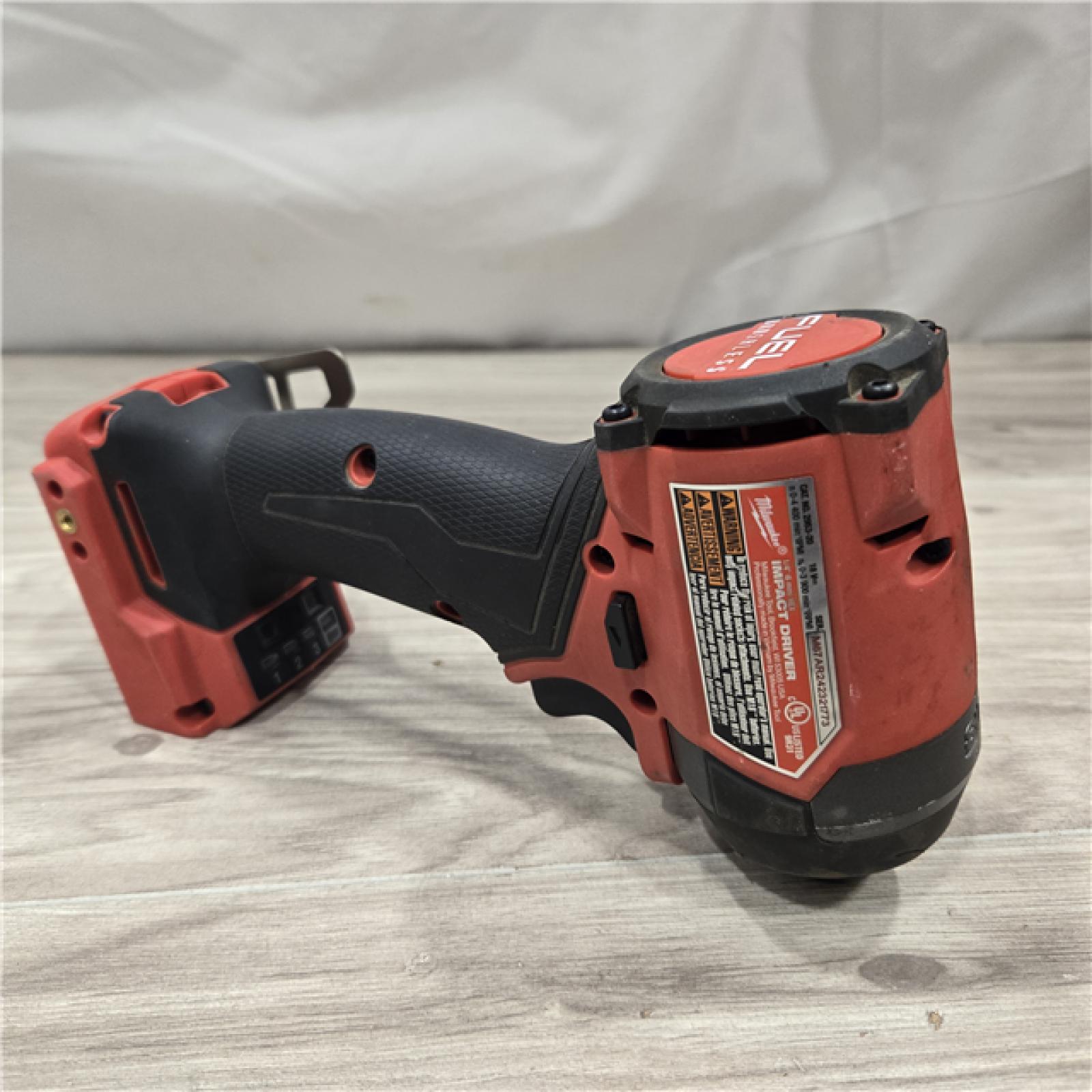 AS-IS MILWAUKEE FUEL 18V Cordless Hammer Drill and Impact Driver Combo Kit