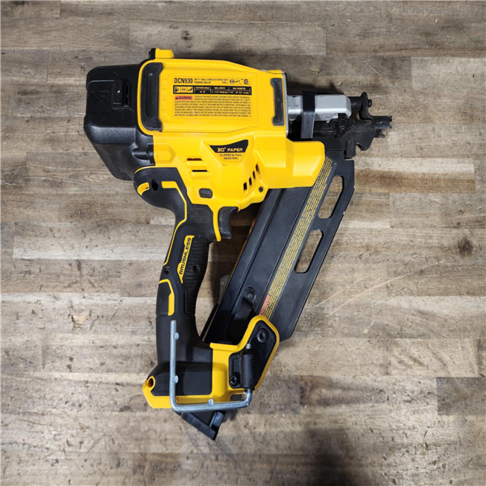 HOUSTON LOCATION - AS-IS DEWALT 20V 30 Degree Cordless Framing Nailer (Tool-Only)