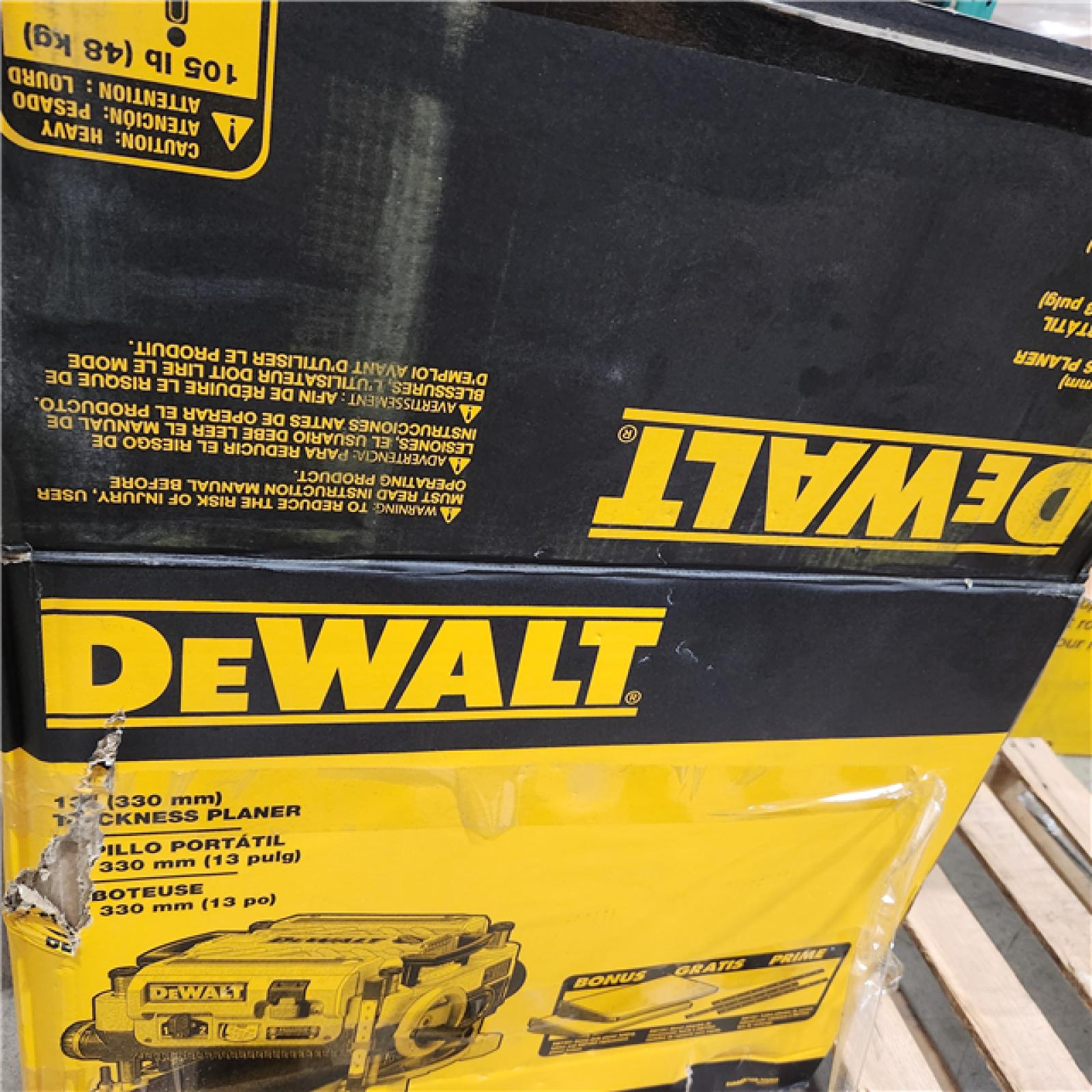 As-Is - DEWALT 15 Amp Corded 13 in. Planer