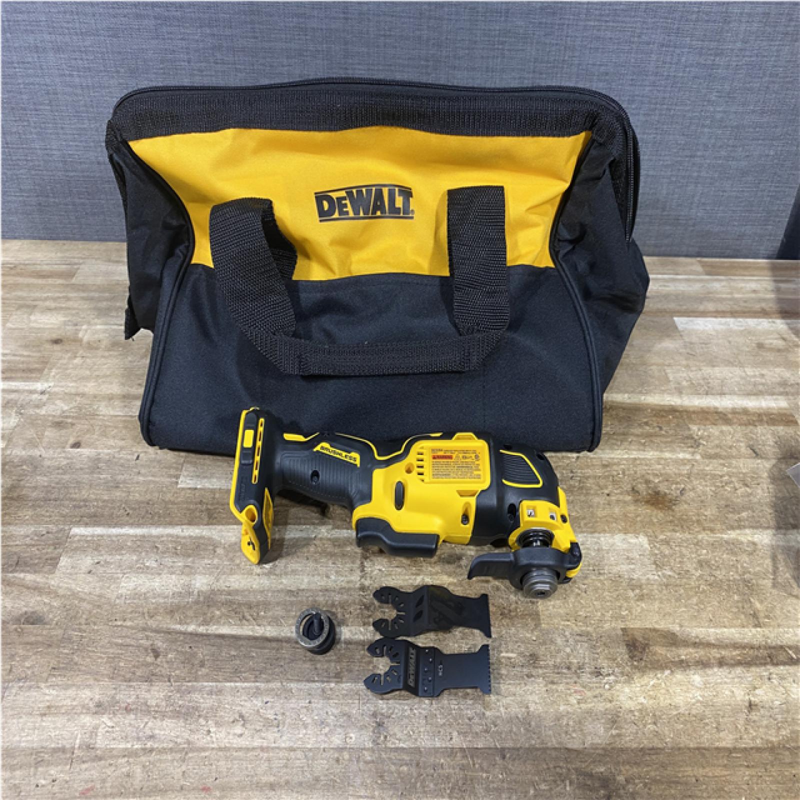Houston Location AS-IS DEWALT ATOMIC 20V MAX Cordless Brushless Oscillating Multi Tool (Tool Only)