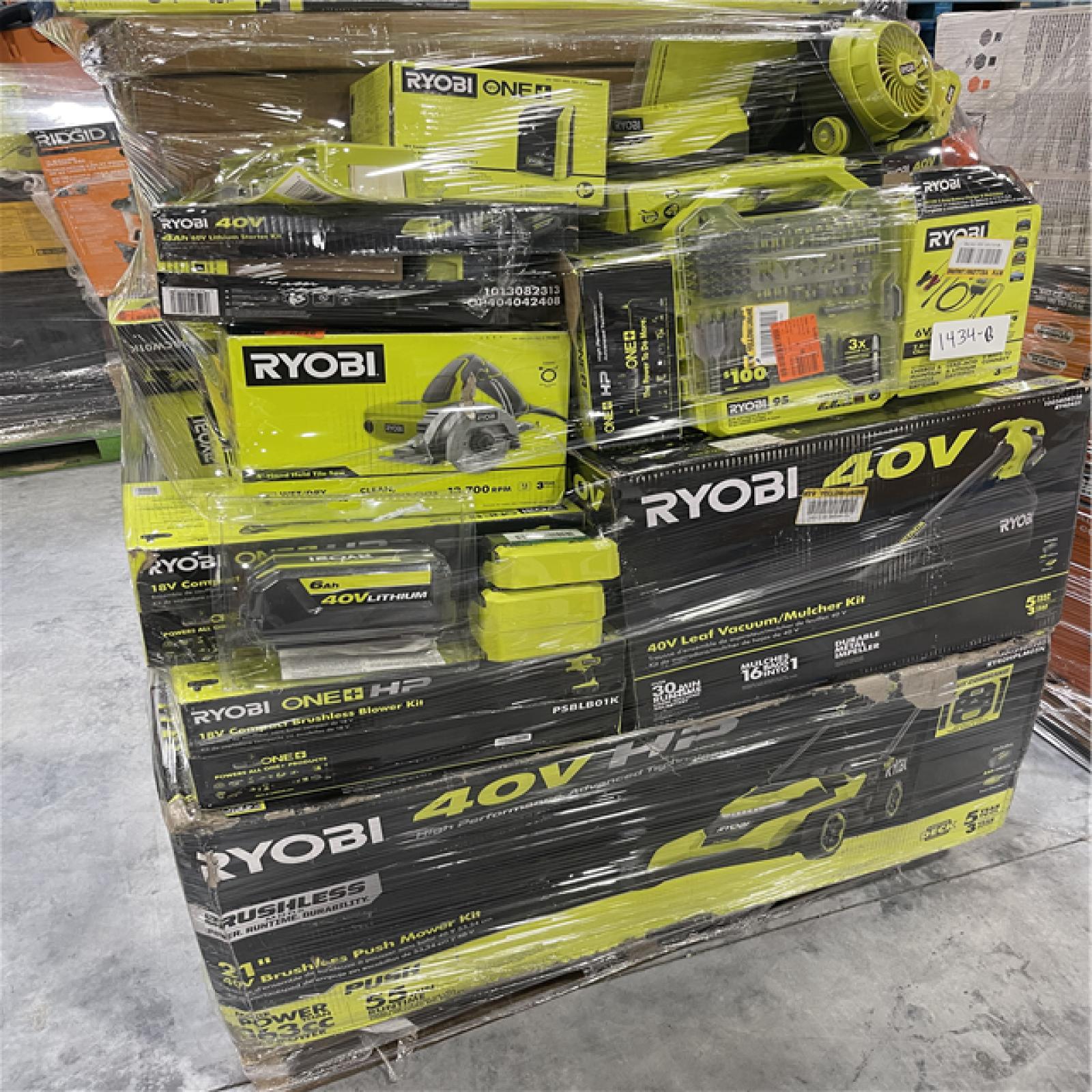 Atlanta Location As-Is Tools and More Partial Truckload (13 Pallets) 1434-B