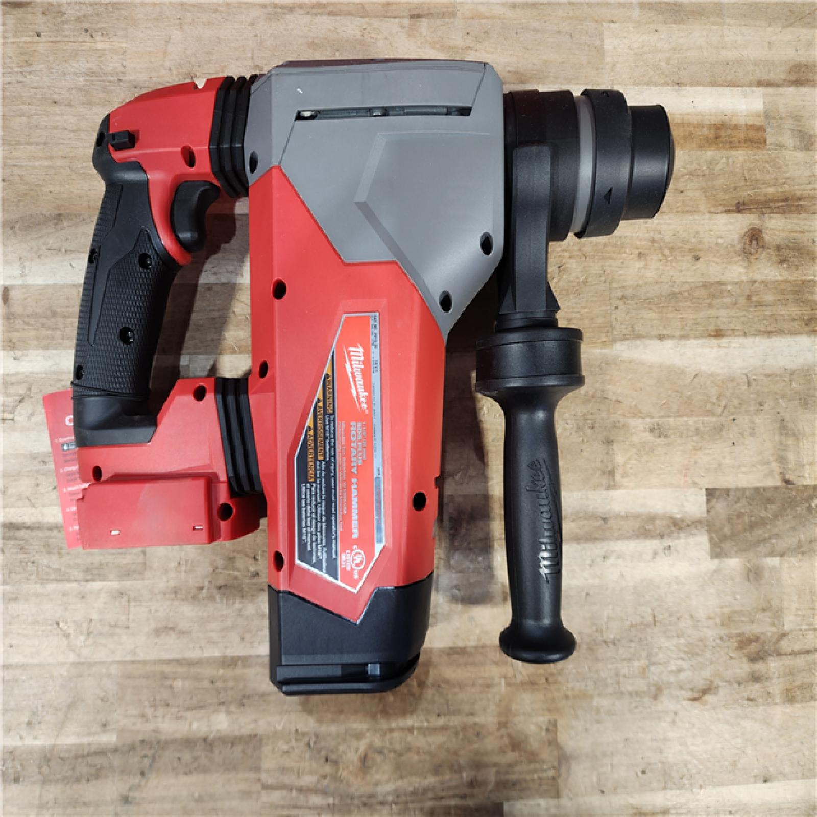 HOUSTON LOCATION - AS-IS Milwaukee FUEL 18V Lithium-Ion Brushless Cordless SDS-Plus 1-1/8 in. Rotary Hammer Drill (Tool-Only)