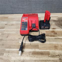 HOUSTON LOCATION - AS-IS Milwaukee 12-Volt Lithium-Ion Cordless Green 125 ft. Cross Line and Plumb Points Laser Level Kit