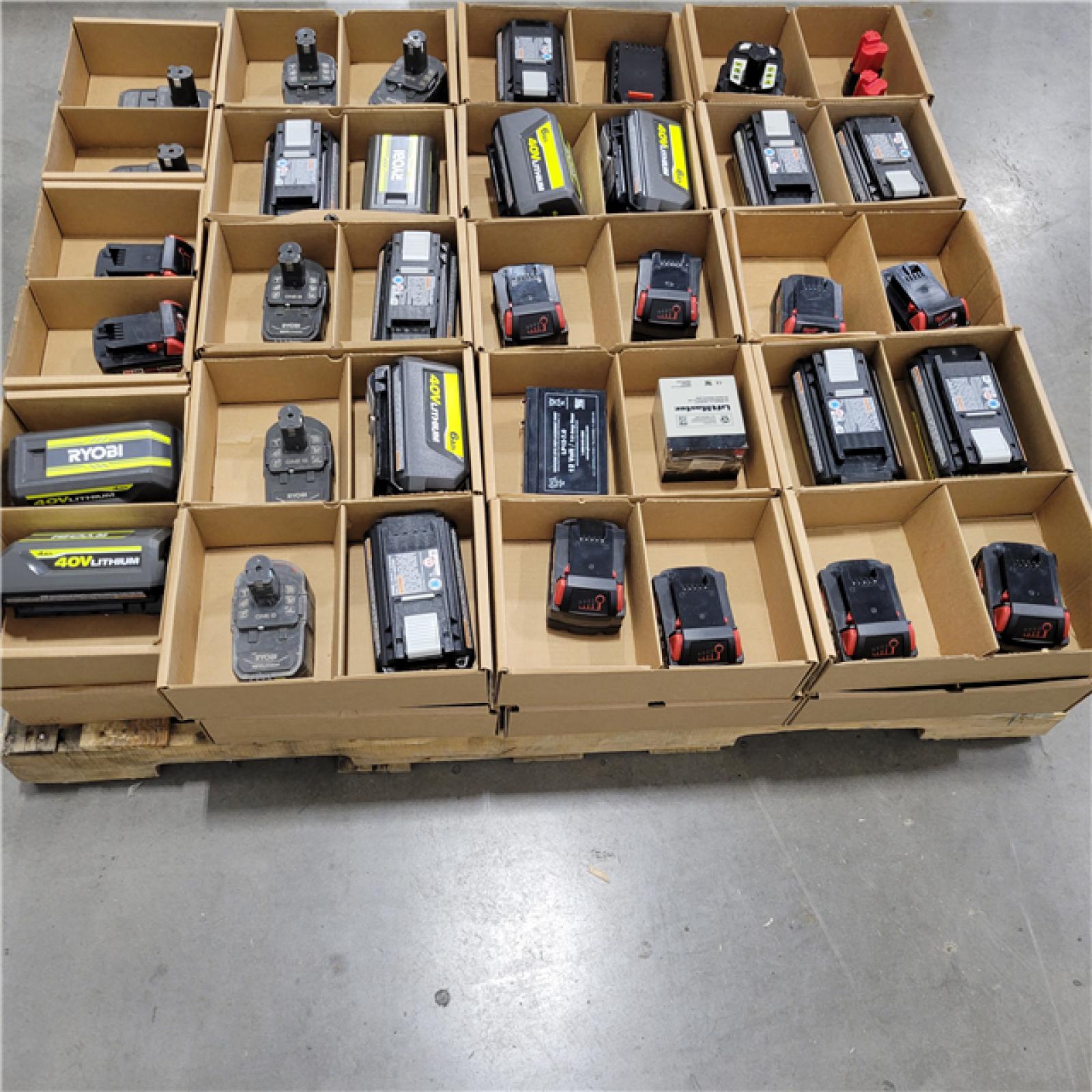 DALLAS LOCATION - AS-IS BATTERY PALLET
