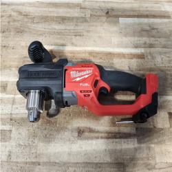 Houston Location AS-IS Milwaukee FUEL GEN II 18V Lithium-Ion Brushless Cordless 1/2 in. Hole Hawg Right Angle Drill (Tool-Only)
