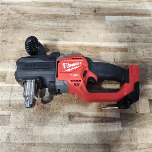 Houston Location AS-IS Milwaukee FUEL GEN II 18V Lithium-Ion Brushless Cordless 1/2 in. Hole Hawg Right Angle Drill (Tool-Only)