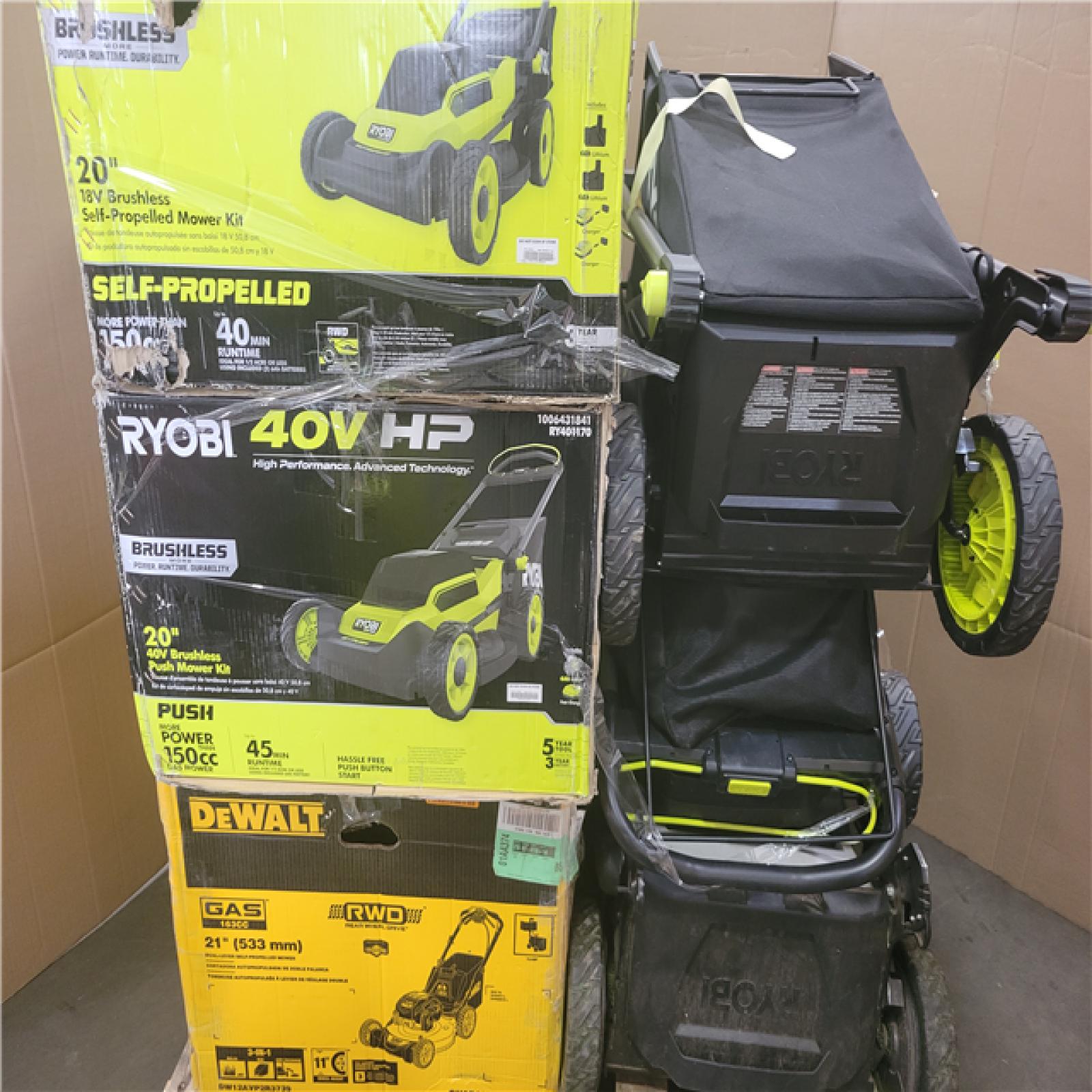 CALIFORNIA AS-IS OUTDOOR POWER EQUIPMENT