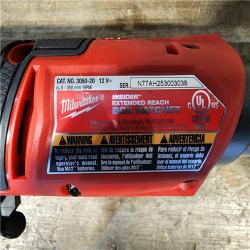 HOUSTON LOCATION - AS-IS Milwaukee M12 FUEL INSIDER Extended Reach Box Ratchet (Tool-Only)