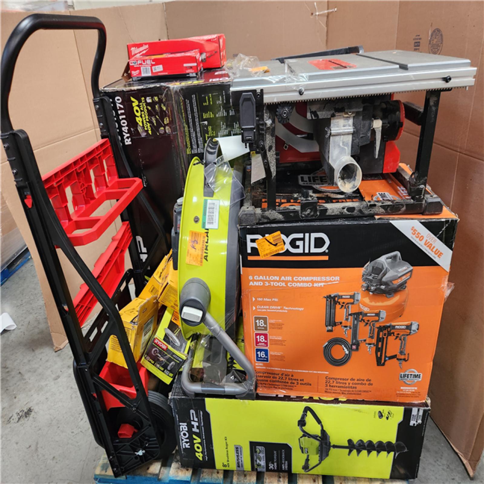 CALIFORNIA AS-IS TOOL PALLET