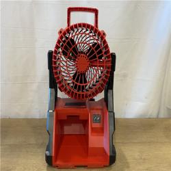 AS-IS Milwaukee 18-Volt Lithium-Ion Brushless Cordless PACKOUT Jobsite Fan (Tool-Only)