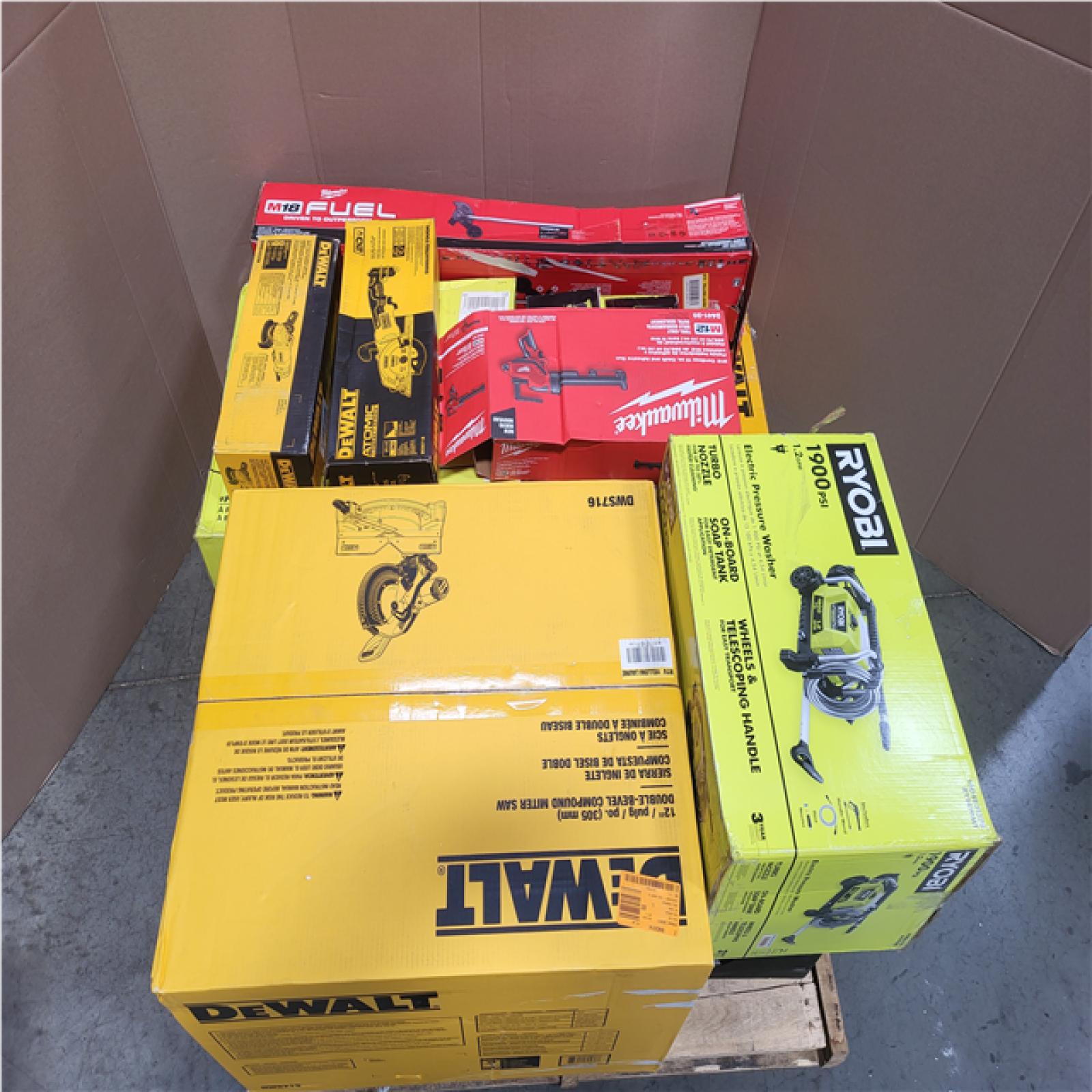 CALIFORNIA AS-IS TOOL PALLET
