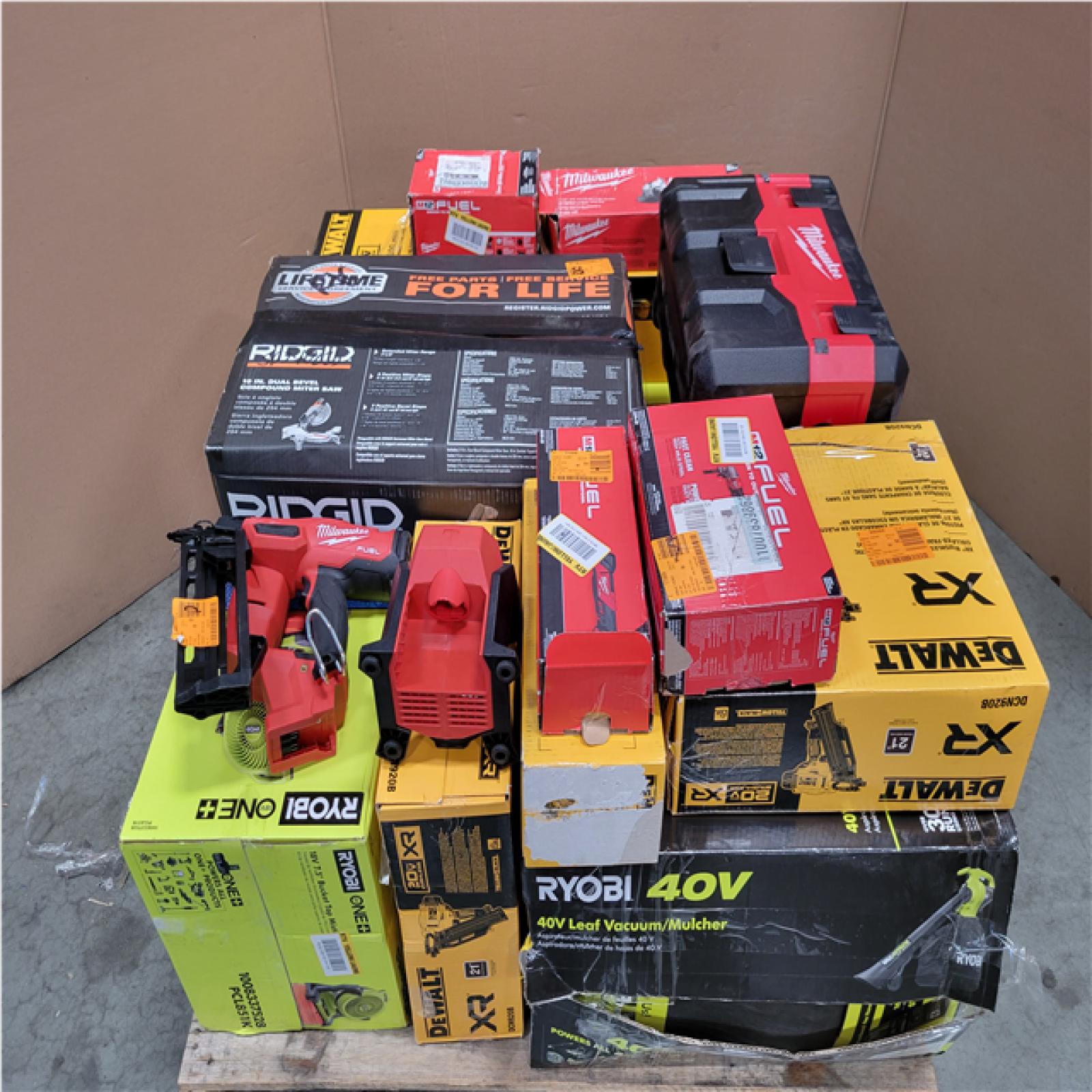 CALIFORNIA AS-IS TOOL PALLET