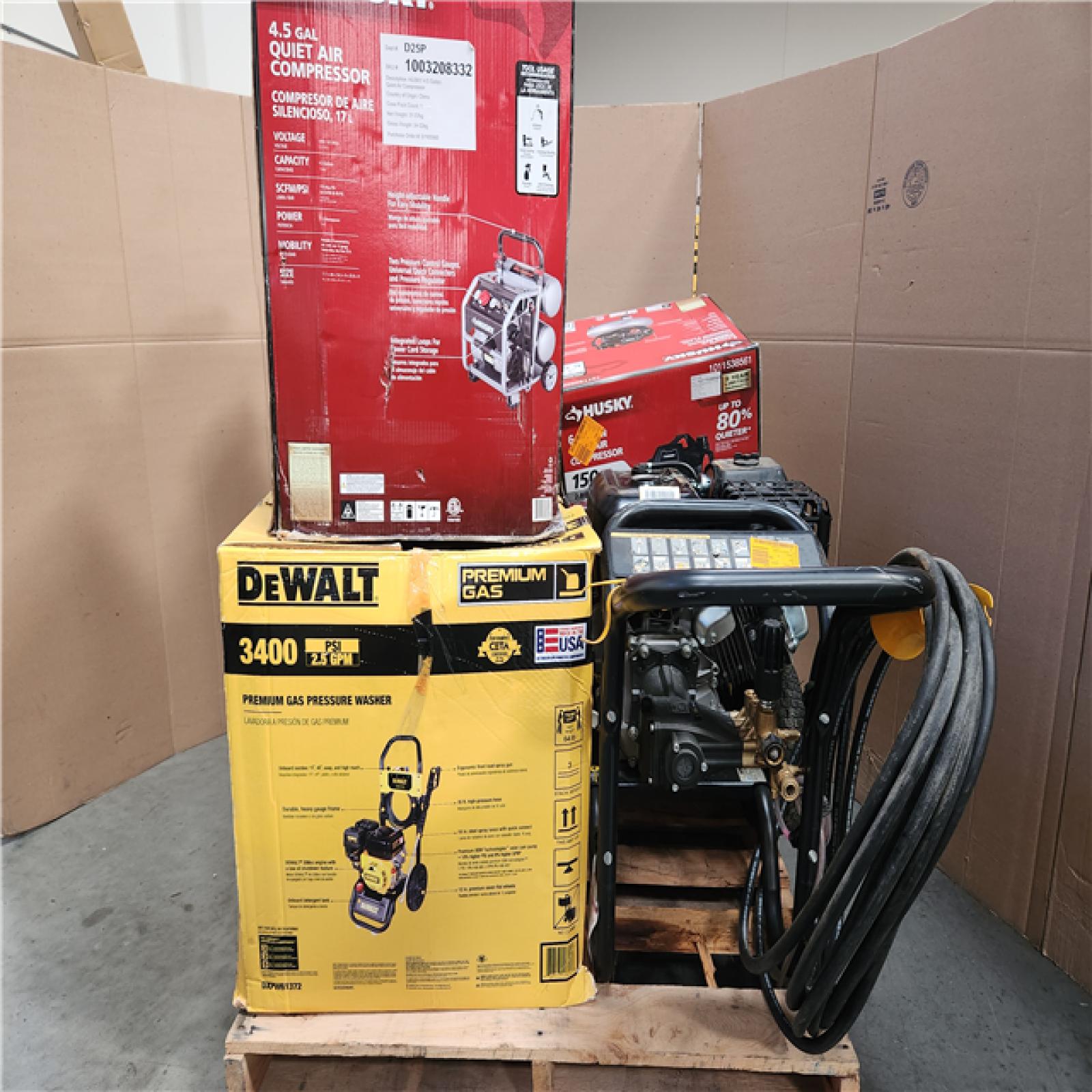 CALIFORNIA AS-IS OUTDOOR POWER EQUIPMENT