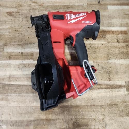 HOUSTON LOCATION - AS - IS Milwaukee FUEL 18-Volt Lithium-Ion Brushless Cordless Coil Roofing Nailer (Tool Only)