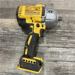 AS-IS DEWALT 20V MAX Lithium-Ion Cordless 1/2 in. Impact Wrench Kit