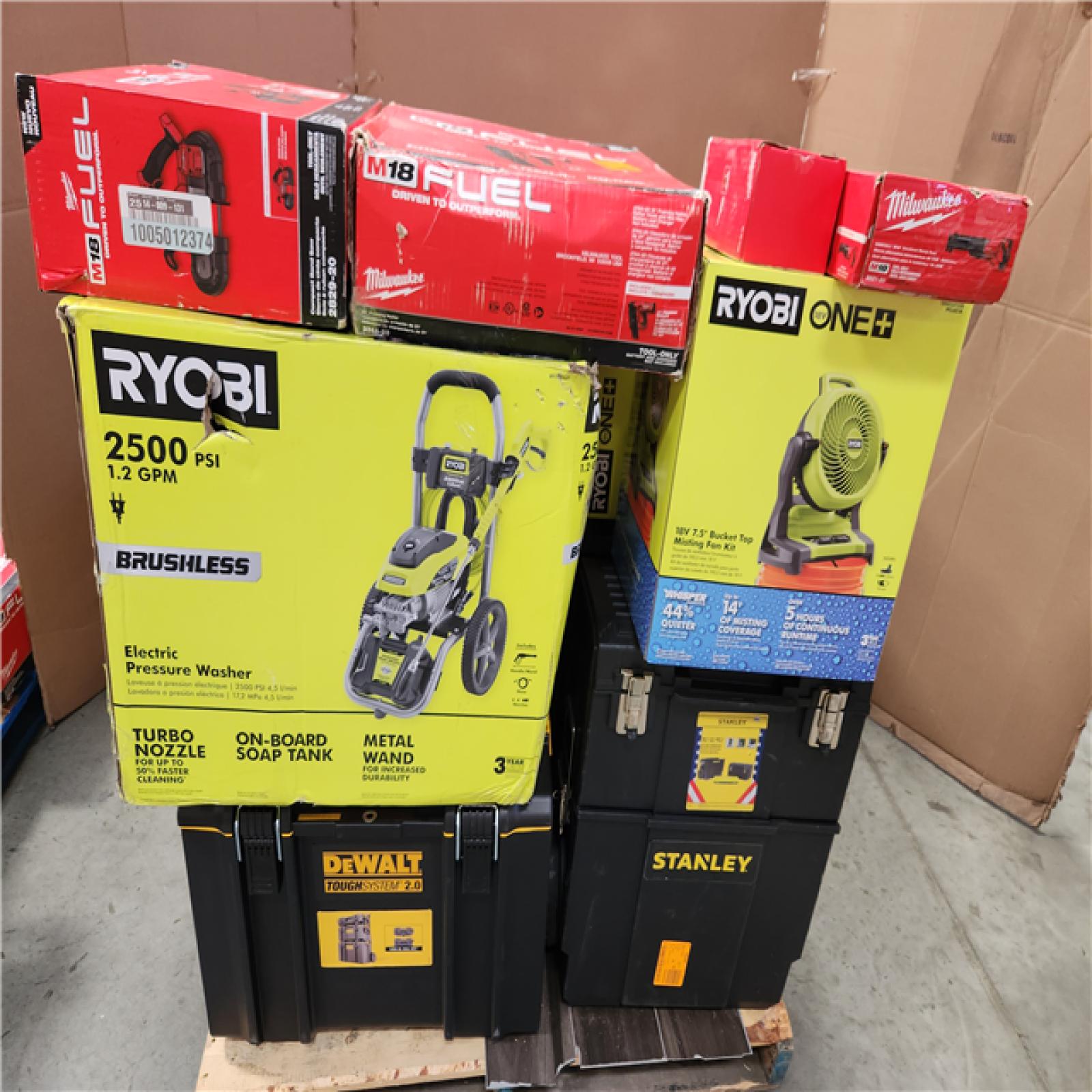 CALIFORNIA AS-IS TOOL PALLET