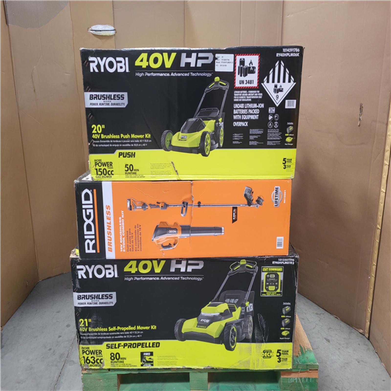 California AS-IS Outdoor Power Equipment