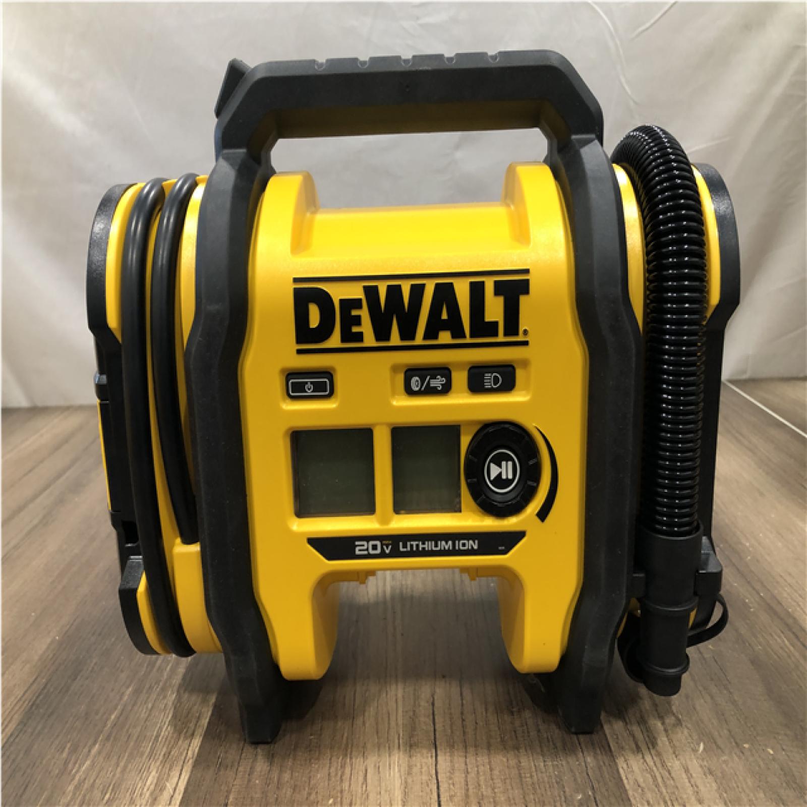 AS-IS DEWALT 20V MAX Cordless Electric Portable Inflator (Tool Only)