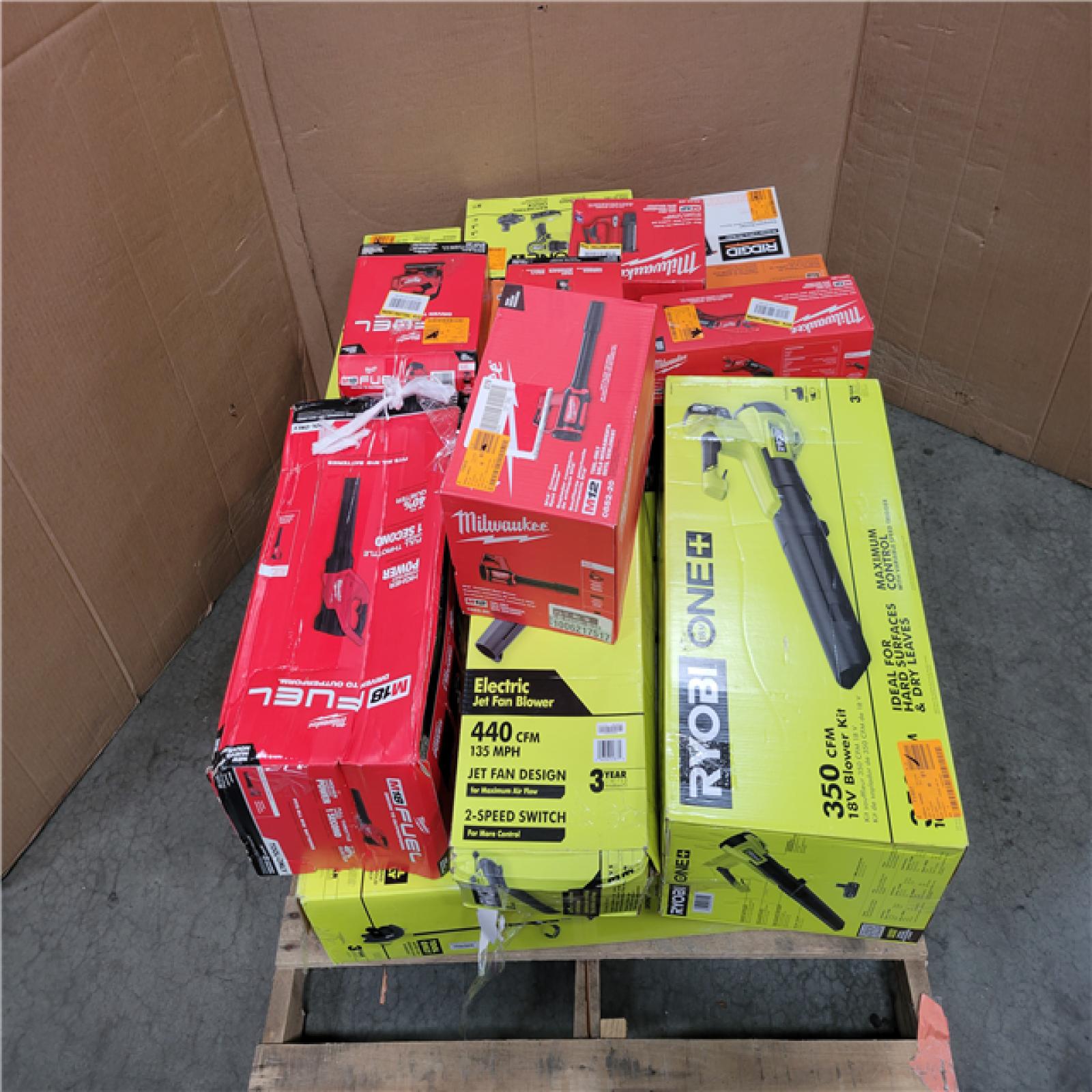 CALIFORNIA AS-IS TOOL PALLET