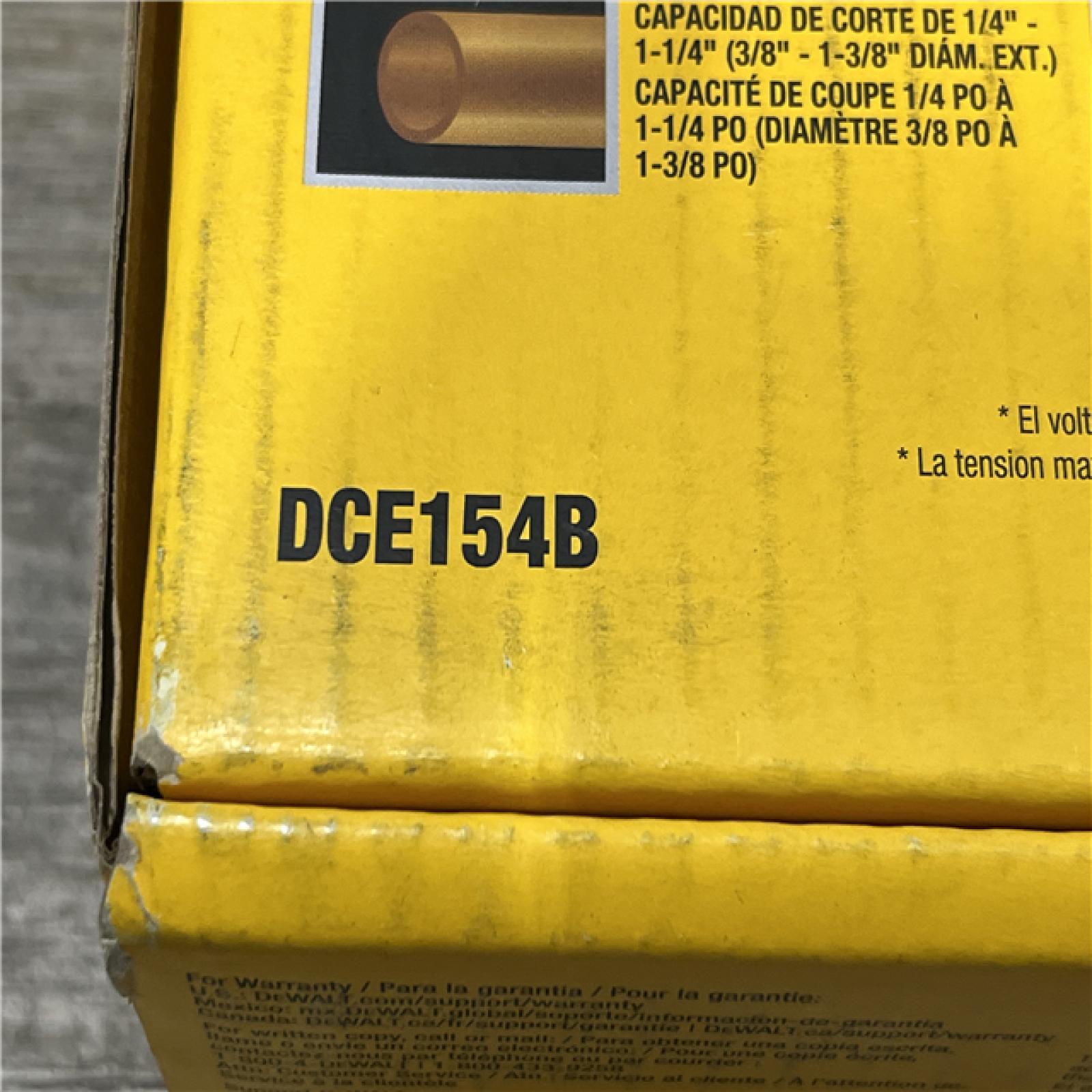 NEW - DEWALT 20-Volt MAX XR Copper Cutter (Tool Only)