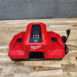 HOUSTON LOCATION - AS-IS Milwaukee M18 18V Dual Bay Simultaneous Super Charger (TOOL ONLY)