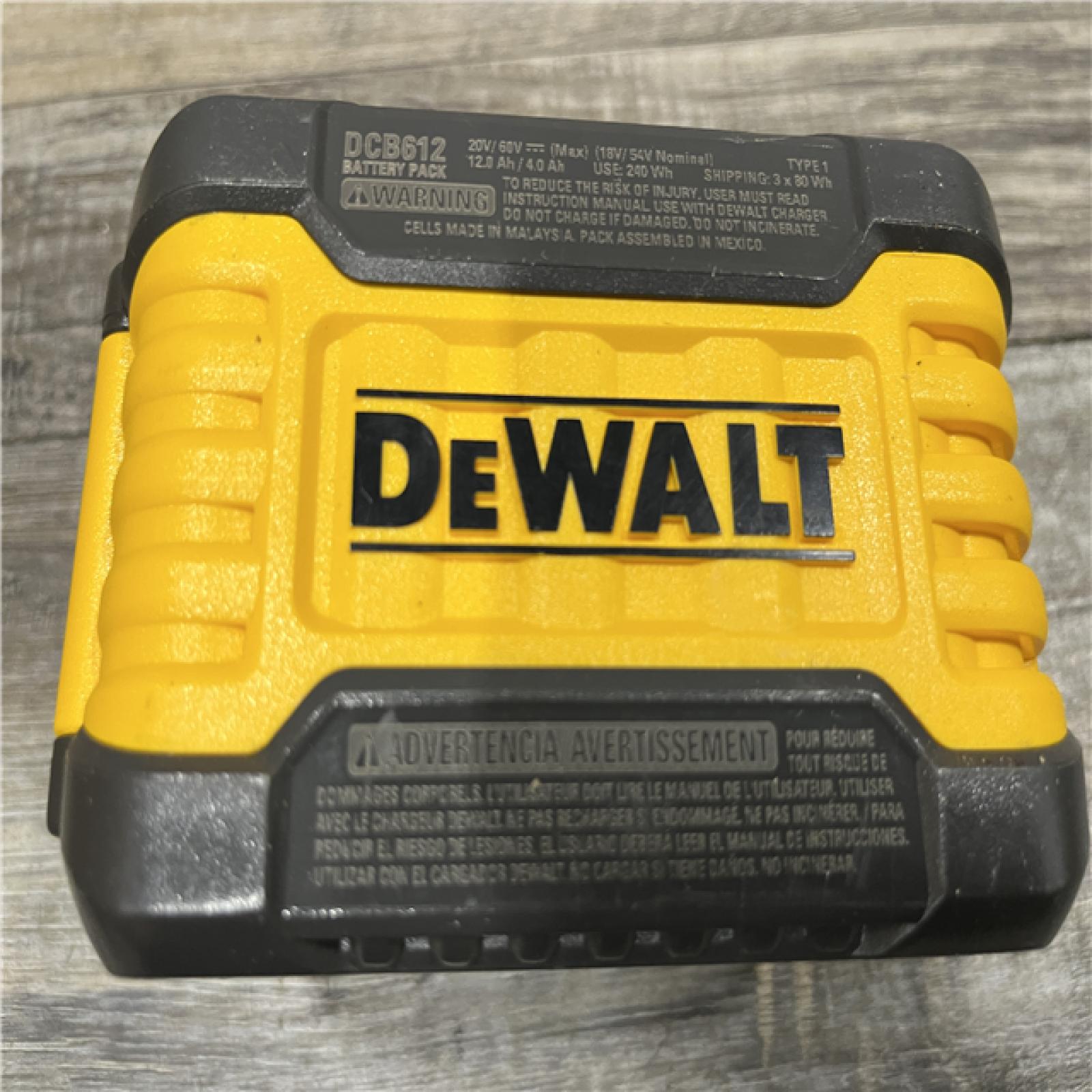 AS-IS DEWALT FLEXVOLT 20V/60V MAX Lithium-Ion 12.0Ah Battery