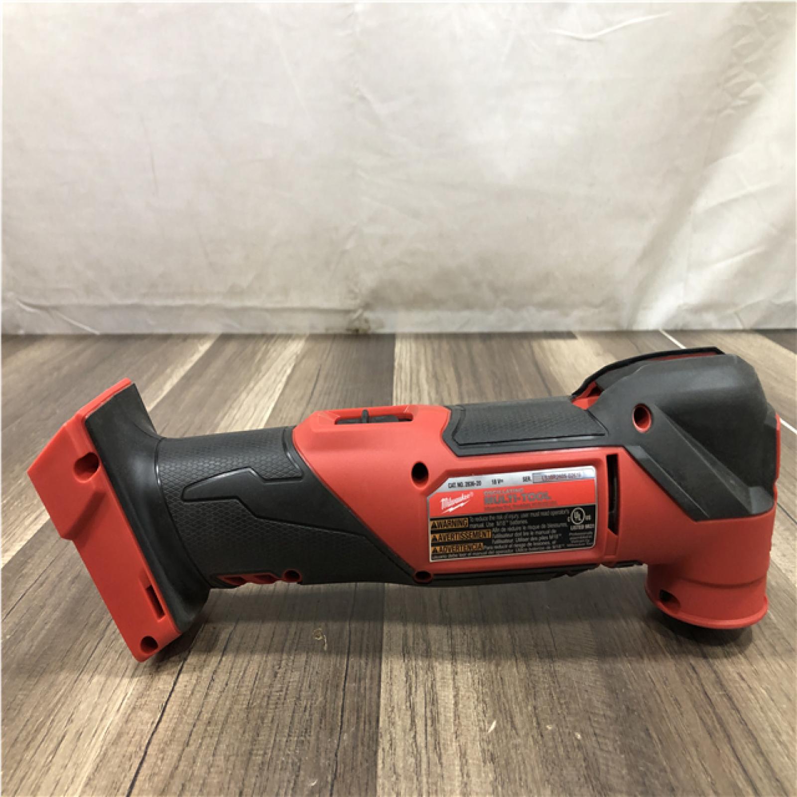 AS-IS Milwaukee FUEL 18V Lithium-Ion Cordless Brushless Oscillating Multi-Tool (Tool-Only)