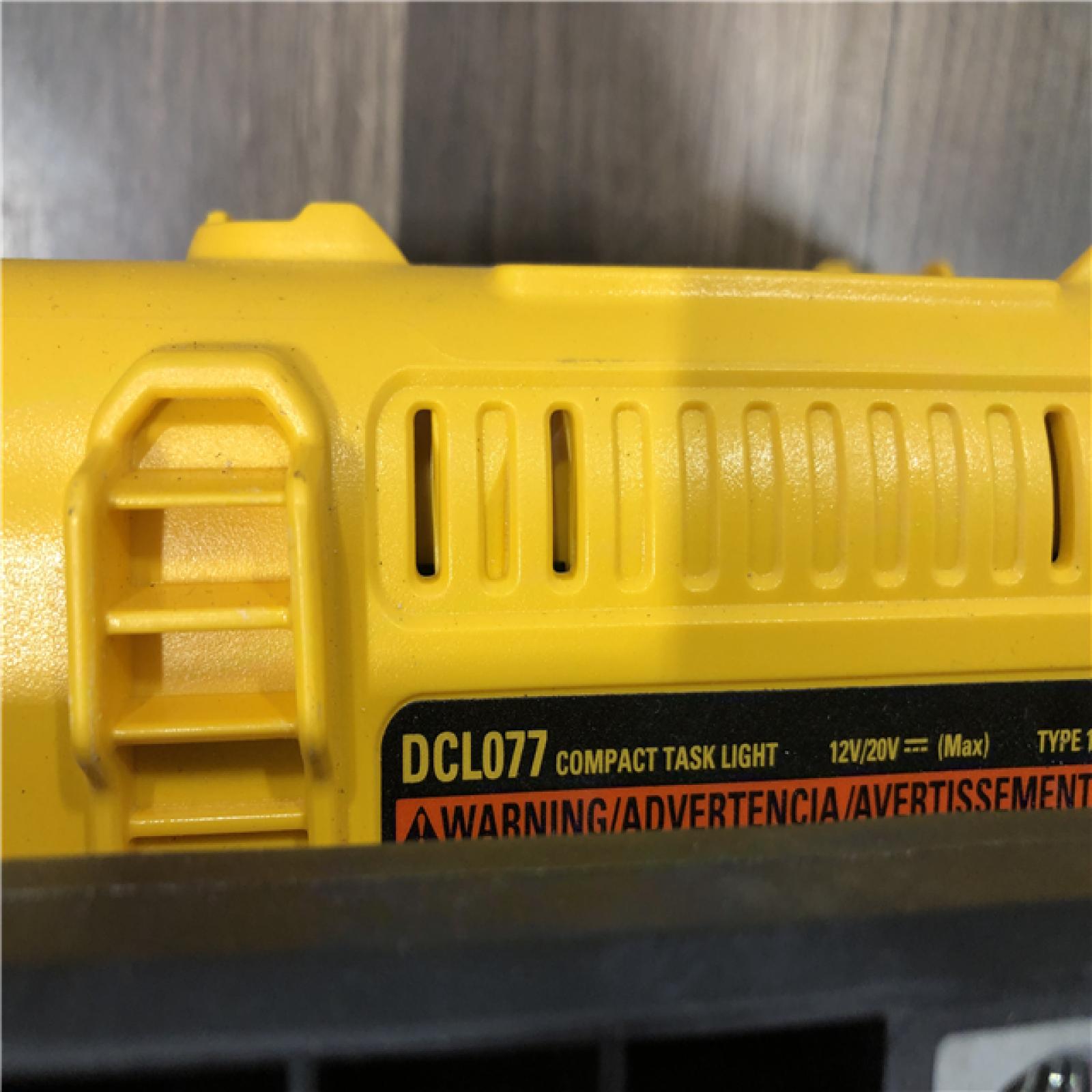 AS-IS DEWALT 20V MAX Compact Cordless Task Light(Tool Only)