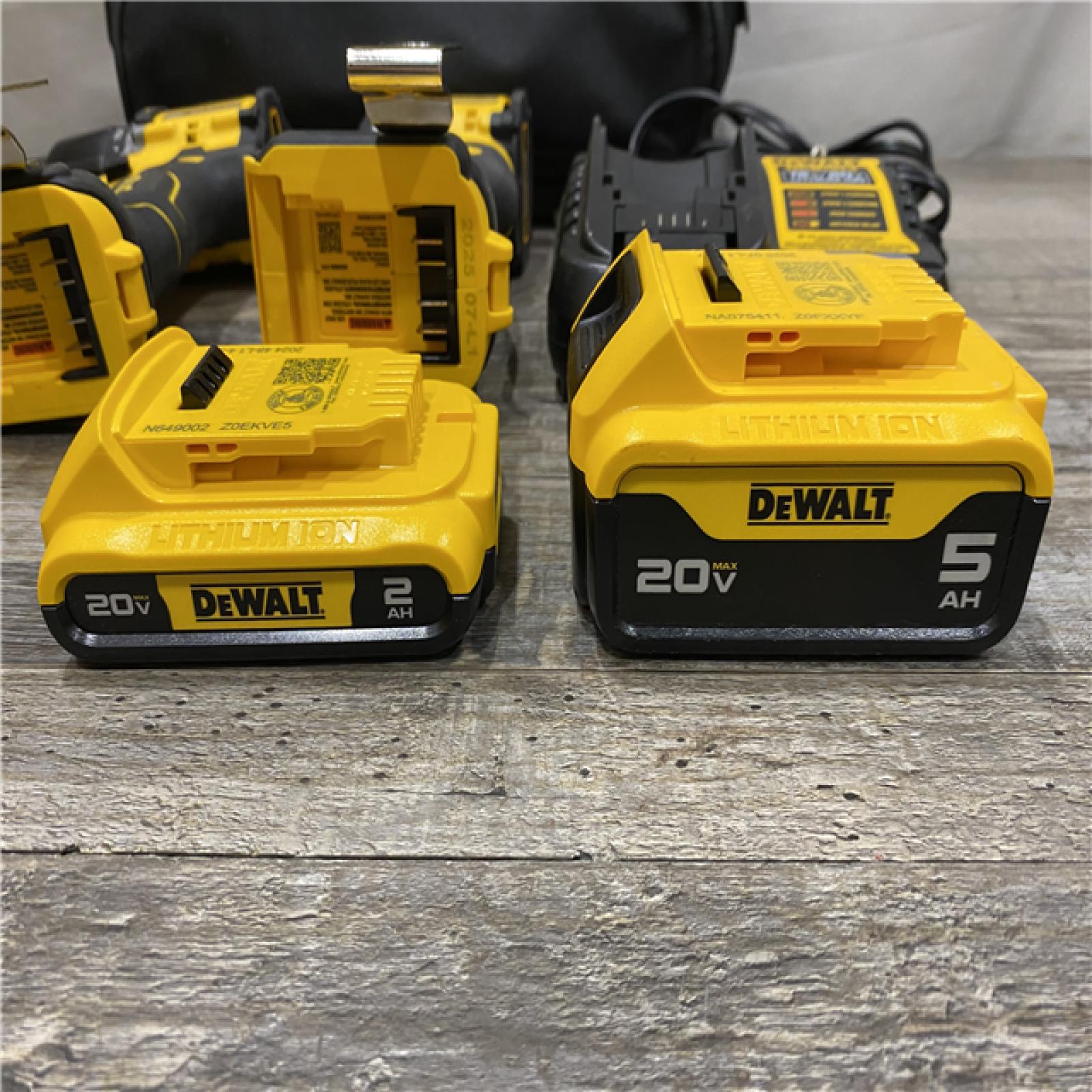AS-IS DEWALT ATOMIC 20V MAX Lithium-Ion Cordless 2-Tool Combo Kit